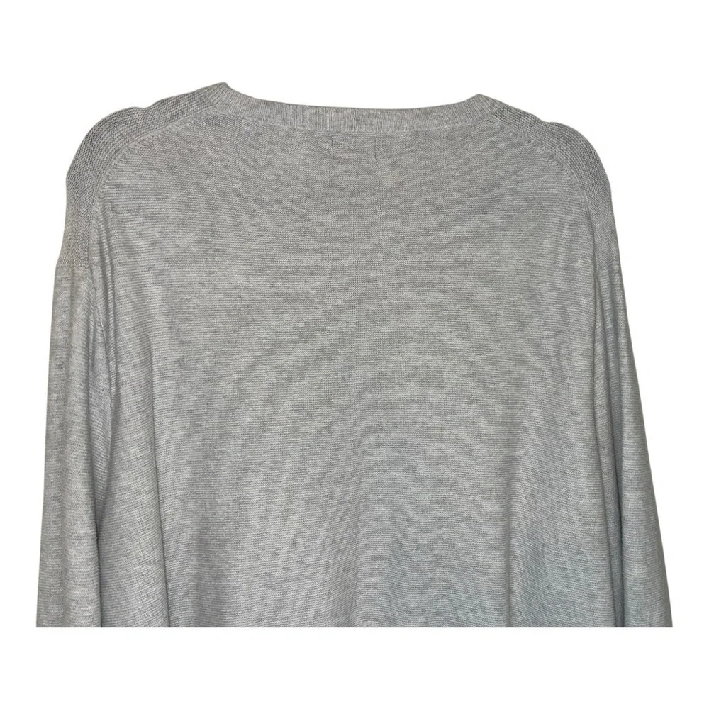 J. Crew Light Gray Crewneck Sweater